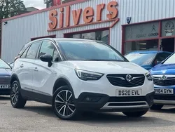 White Used 2020 Vauxhall Crossland X Elite SUV | £8,495 (Good price)