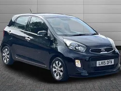 Black Used 2015 Kia Picanto 2 Hatchback | £8,490 (Fair price)