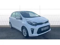 White Used 2023 Kia Picanto 2 Hatchback | £10,518 (Fair price)