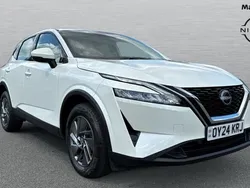 White Used 2024 Nissan Qashqai Acenta Premium SUV | £19,847 (Fair price)