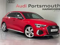 Red Used 2021 Audi S3 Comfort Hatchback | £31,590 (Fair price)