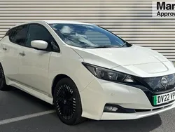 White Used 2022 Nissan Leaf N-Connecta Hatchback | £10,440 (Fair price)