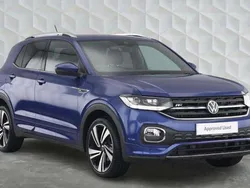 Blue Used 2021 VW T-Cross R-line SUV | £21,250 (Fair price)