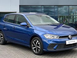 Reef blue metallic Used 2024 VW Polo Life Hatchback | £18,653 (Fair price)