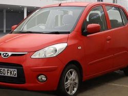 Red Used 2010 Hyundai i10 Edition Hatchback | £1,695 (Good price)