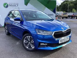 Race blue Used 2023 Skoda Fabia SE L Hatchback | £16,500 (Fair price)