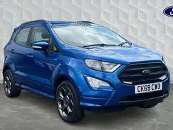 Blue Used 2019 Ford Ecosport ST-Line SUV | £10,545 (Fair price)