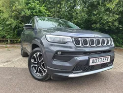 Graphite grey Used 2023 Jeep Compass Limited SUV | £25,288 (A bit pricey)