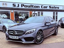 Grey Used 2014 Mercedes C220 AMG line Sedan | £9,990 (Expensive)