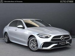 Silver Used 2024 Mercedes C200 AMG line Sedan | £28,795 (Good price)