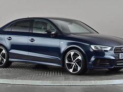 Blue Used 2019 Audi A3 Black Edition Sedan | £18,998 (Fair price)