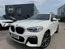 White Used 2019 BMW X3 M Sport SUV | £20,650 (Expensive)