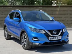 Blue Used 2019 Nissan Qashqai N-Connecta SUV | £11,295 (Good price)