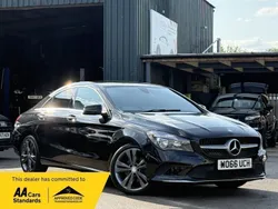 Black Used 2017 Mercedes CLA220 Sedan | £10,490 (Super price)