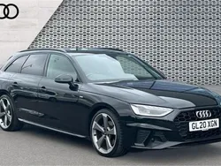 Black Used 2020 Audi A4 Black Edition Estate | £19,357 (Expensive)