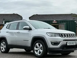 Silver Used 2019 Jeep Compass Longitude SUV | £8,950 (Fair price)