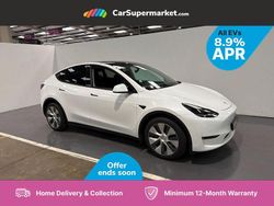 White Used 2022 Tesla Model Y Long Range AWD SUV | £24,687 (Fair price)