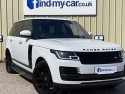 White Used 2019 Land Rover Range Rover Vogue SE SUV | £34,499 (Fair price)