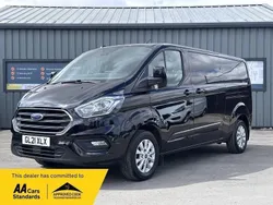 Black Used 2021 Ford Transit Custom Limited Van | £16,950 (Good price)