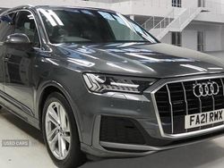 Grey Used 2021 Audi Q7 S-Line SUV | £37,450 (A bit pricey)
