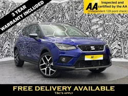 Blue Used 2021 Seat Arona FR Sport SUV | £13,395 (Fair price)