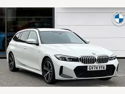 Mineral white Used 2025 BMW 320 M Sport Estate | £34,950 (A bit pricey)