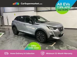 Grey Used 2022 Peugeot e-2008 Premium SUV | £14,997 (Fair price)