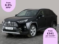 Black Used 2021 Toyota RAV4 Hybrid Design SUV | £22,762 (Good price)