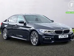 Black Used 2017 BMW 530 M Sport Sedan | £23,499 (Fair price)