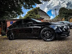 Black Used 2020 Mercedes A200 AMG line Sedan | £20,750 (Fair price)