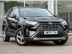 Black Used 2020 Toyota RAV4 Hybrid SUV | £21,869 (Fair price)