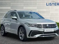 Silver Used 2023 VW Tiguan R-line Edition SUV | £27,490 (Fair price)