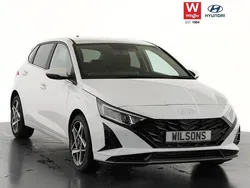White Used 2024 Hyundai i20 Premium Hatchback | £18,095 (Fair price)