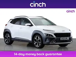 White Used 2022 Hyundai Kona Premium SUV | £12,599 (Fair price)