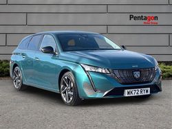 Blue Used 2022 Peugeot 308 SW Allure Premium Estate | £16,999 (Fair price)