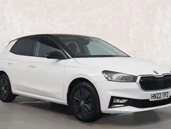 White Used 2022 Skoda Fabia Colour Edition Hatchback | £13,912 (Fair price)