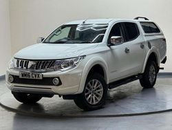 White Used 2016 Mitsubishi L200 Pickup | £11,495 (Fair price)