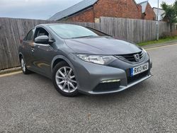 Grey Used 2013 Honda Civic SE Hatchback | £4,995 (Fair price)