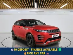 Red Used 2021 Land Rover Range Rover evoque R-Dynamic SUV | £19,999 (Good price)