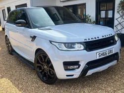 White Used 2016 Land Rover Range Rover Sport HSE Dynamic SUV | £23,999 (Expensive)