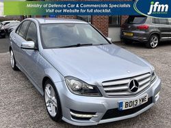 Silver Used 2013 Mercedes C180 AMG Sedan | £7,995 (Fair price)