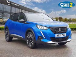 Blue Used 2021 Peugeot 2008 Premium SUV | £13,290 (Fair price)
