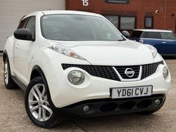 White Used 2011 Nissan Juke Tekna SUV | £3,590 (Fair price)