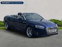 Blue Used 2020 Audi A5 Cabriolet Sport Cabriolet | £19,795 (Good price)