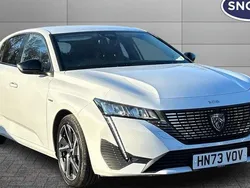 White Used 2023 Peugeot 308 Allure Premium Hatchback | £19,284 (Good price)