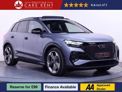 Blue Used 2024 Audi Q4 e-tron Black Edition SUV | £37,687 (Fair price)