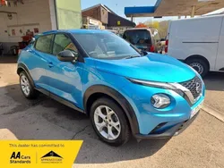 Blue Used 2022 Nissan Juke N-Connecta SUV | £14,975 (Fair price)
