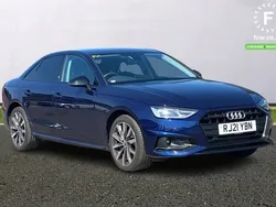 Blue Used 2021 Audi A4 Design Sedan | £19,399 (Good price)