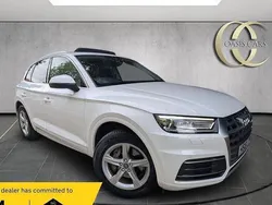 White Used 2018 Audi Q5 Sport SUV | £21,475 (Fair price)
