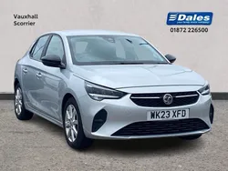 Crystal silver Used 2023 Vauxhall Corsa Design Edition Hatchback | £14,495 (A bit pricey)